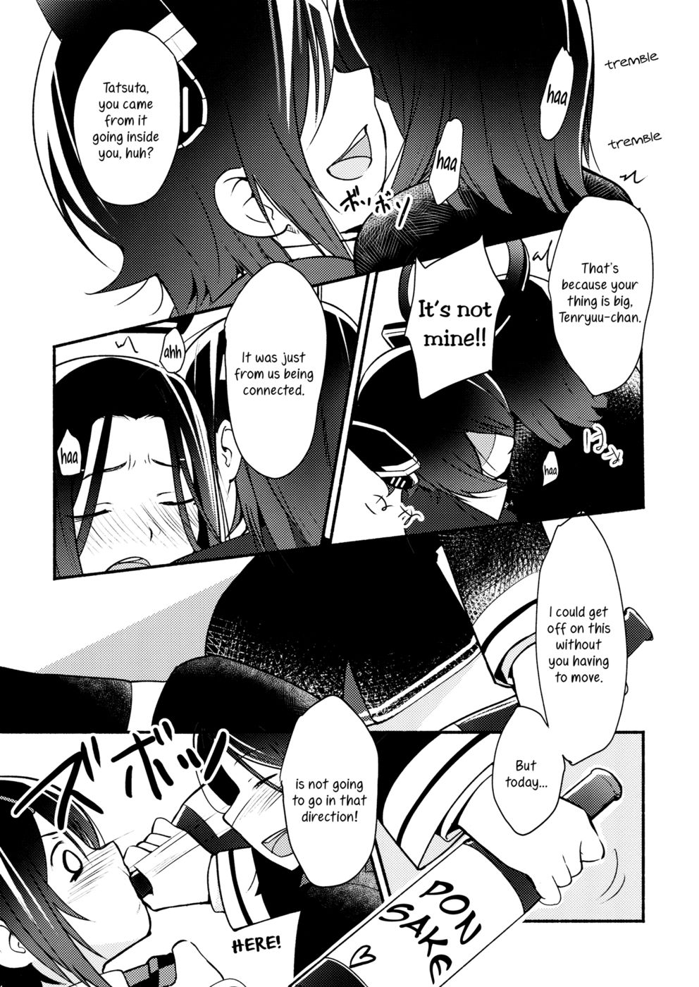 Hentai Manga Comic-Because You're Kind, Tenryuu-chan-Read-20